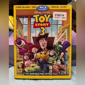 DISNEY PIXAR TOY STORY 3 BLURAY DVD COMBO